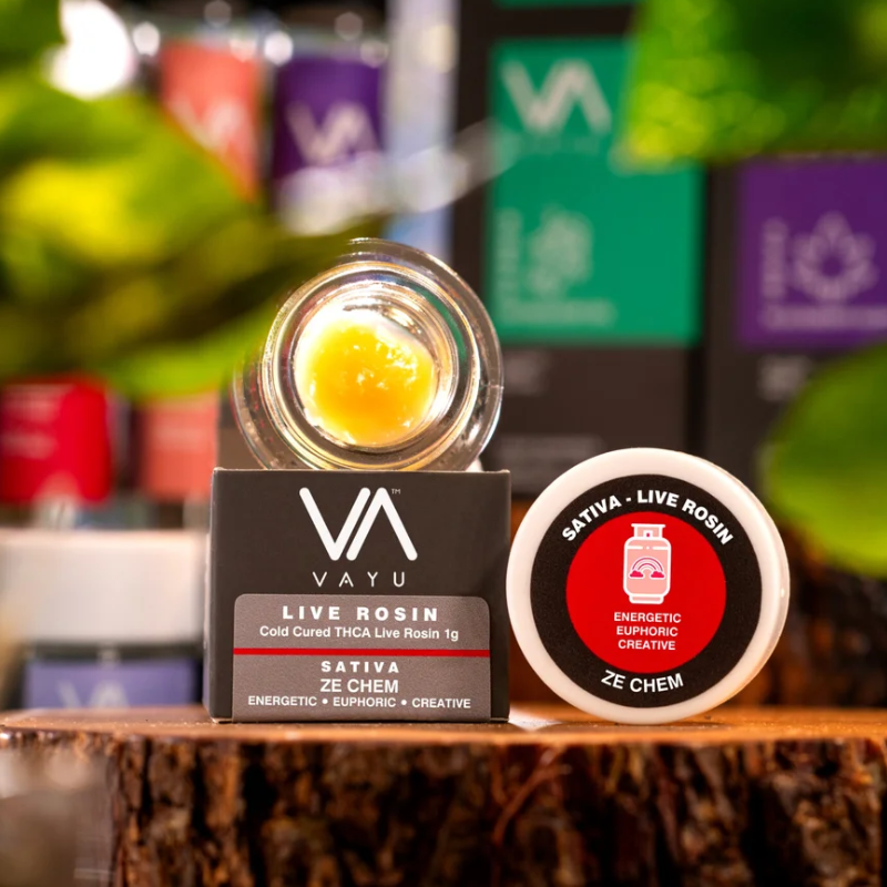 Ze Chem Cold Cured THCA Live Rosin