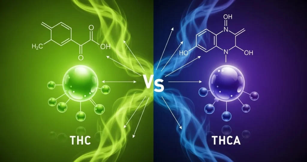 THCA vs THC