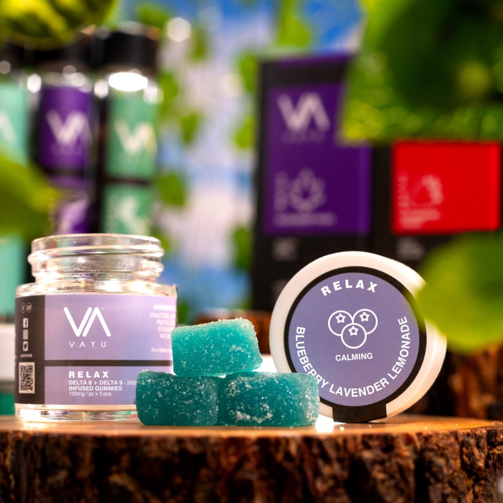 Blueberry Lavender Lemonade – Delta 8 + Delta 9 – Gummies – Relax